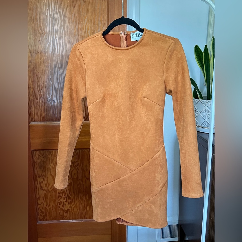 SABO skirt Long Sleeve Mini Dress - XS